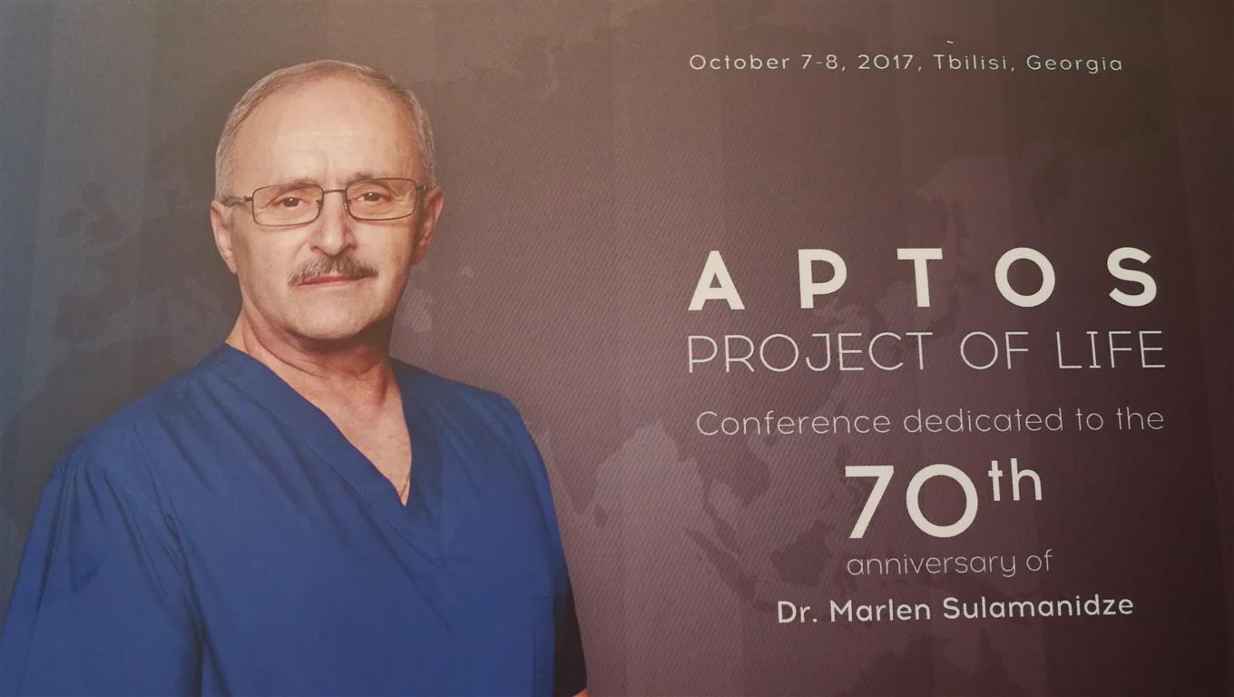 cof Dr Sulamanidze 70 years