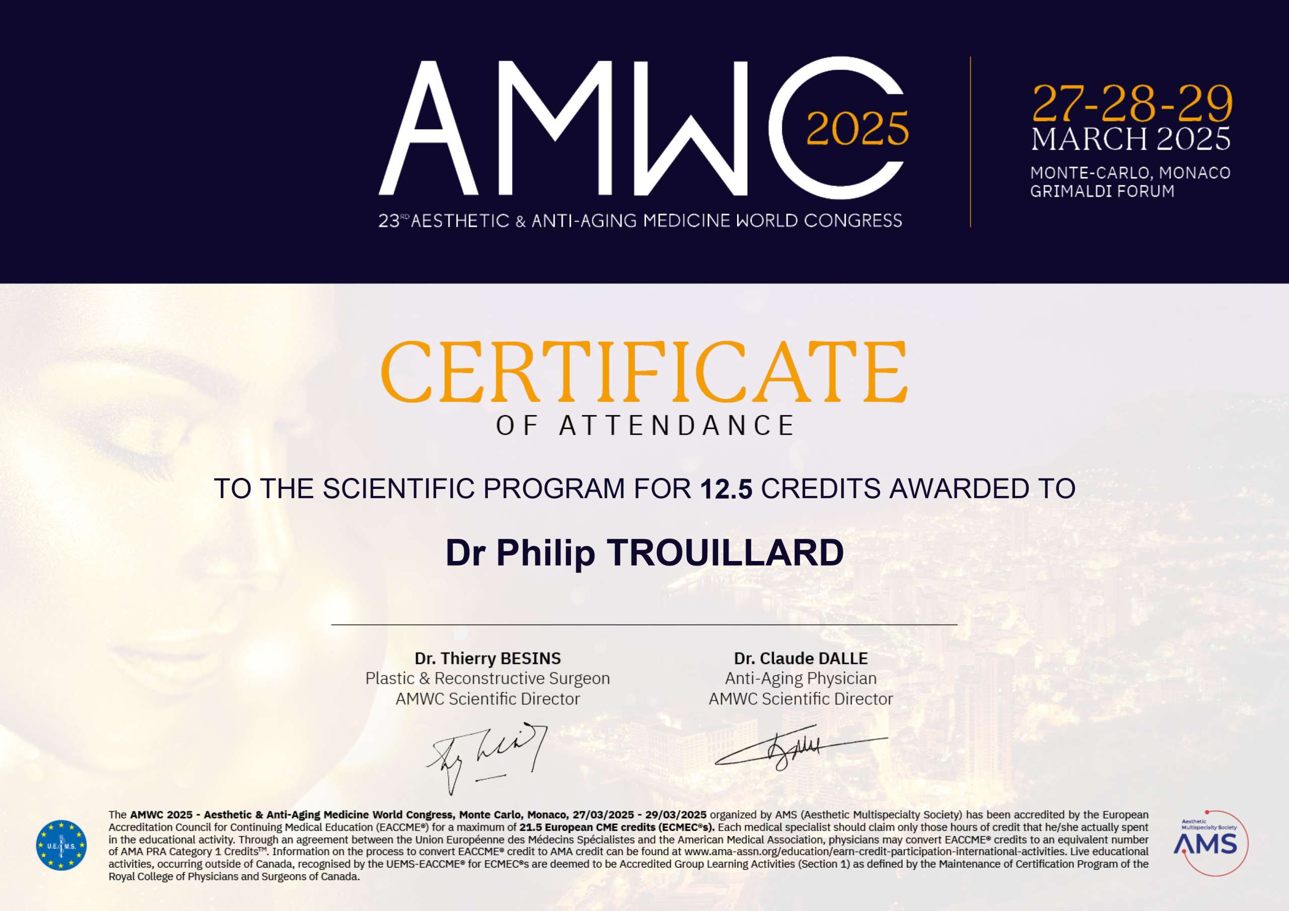 Certificate 2025